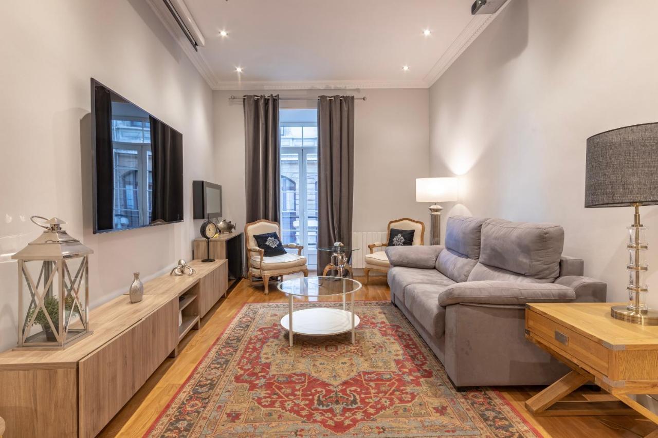 빌바오 Amplio Y Elegante En Casco Viejo Con Parking 아파트 외부 사진